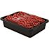 Quantum Storage Systems Airport Security Bin, 20x15x5 In., Black, Case Of 12