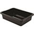 Quantum Storage Systems Airport Security Bin, 20x15x5 In., Black, Case Of 12