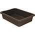 Quantum Storage Systems Airport Security Bin, 20x15x5 In., Brown, Case Of 12