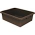 Quantum Storage Systems Airport Security Bin, 21.5x17x7 In., Brown, Case Of 12