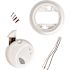 Brk Electronics Interconnect Hardwire Smoke & Co Alarm With Battery/voice Alert