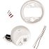 Brk Electronics Interconnect Hardwire Smoke & Co Alarm With Battery Package Of 6