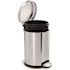 Simplehuman Simplehuman 1.3 Gallon/4.5 Liter Round Step Trash Can Stainless Steel