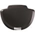Simplehuman Simplehuman Semi-Round 13.2 Gallon/50 Liter Black Plastic Trash Can With Lid