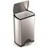 Simplehuman Simplehuman Rectangular 10 Gallon/38 Liter Stainless Steel Trash Can With Lid
