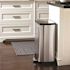 Simplehuman Simplehuman Rectangular 10 Gallon/38 Liter Stainless Steel Trash Can With Lid