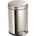 Simplehuman Simplehuman Mini Round 1.2 Gallon/4.5 Liter Polished Stainless Steel Trash Can
