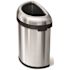 Simplehuman Simplehuman 21.1 Gallon/80 Liter Semi-Round Heavy-Gauge Brushed Stainless Steel