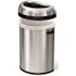 Simplehuman Simplehuman 21.1 Gallon/80 Liter Semi-Round Heavy-Gauge Brushed Stainless Steel