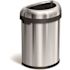 Simplehuman Simplehuman 21.1 Gallon/80 Liter Semi-Round Heavy-Gauge Brushed Stainless Steel