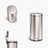 Simplehuman Simplehuman Round Step Trash Can 30l/8gal Brushed Stainless Steel