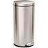 Simplehuman Simplehuman Round Step Trash Can 30l/8gal Brushed Stainless Steel