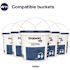 Everwipe By Tork Everwipe By Tork Chem-Ready Wiping Rolls White Make Your Own Wet Wipes Case Of 6