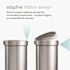 Simplehuman Simplehuman Semi-Round Automatic Sensor Trash Can 45l/12gal Brushed Ss