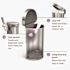 Simplehuman Simplehuman Semi-Round Automatic Sensor Trash Can 45l/12gal Brushed Ss