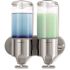 Simplehuman Simplehuman Double Wall Mount Shower Pump 2x15 Fl.oz Shampoo/soap Dispensers Ss