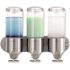 Simplehuman Simplehuman Triple Wall Mount Shower Pump 3x15 Fl.oz Shampoo/soap Dispensers Ss