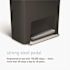 Simplehuman Simplehuman Rectangular Step Trash Can 45l/12gal Black Plastic