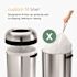 Simplehuman X 21 Gal. Trash Bag, 10.2 In. X 12.6 In. 34 Mic, (White) (200-Case)