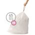 Simplehuman Code M Custom Fit Drawstring Trash Bags In Dispenser (240-Case)
