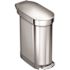 Simplehuman Simplehuman Slim Hands-Free Step Trash Can 45l/12gal Brushed Stainless Steel