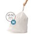 Simplehuman Code N Custom Fit Drawstring Trash Bags (White) (200-Case)