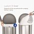 Simplehuman Code J Custom Fit Drawstring Trash Bag And Dispenser (White) (240-Case)