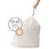 Simplehuman Code Q Custom Fit Drawstring Bags In Dispenser (White) (240-Case)