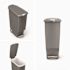 Simplehuman Simplehuman 40 Liter / 10.6 Gallon Slim Plastic Kitchen Step Trash Can Grey