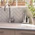 Simplehuman Simplehuman Touch-Free Recharge Senr Liq Soap/dishwash Disp Sponge Caddy 14oz Ss
