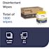 Everwipe By Tork Everwipe By Tork Disinfectant Wipe Jumbo Rolls Cleans Disinfects Case Of 2