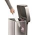 Simplehuman Simplehuman 11.9 Gallon/45 Liter Rectangular Trash Can -Brushed Stainless Steel