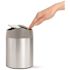 Simplehuman Simplehuman 0.4 Gallon/1.5 Liter Mini Trash Can Brushed Stainless Steel