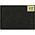 Ge GE 30" Built-In Knob Control Electric Cooktop Jp3030dwbb