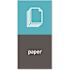 Simplehuman Simplehuman Recycling Magnetic Labels -Paper - 4" X 8"