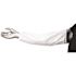 Ambishield 4 Mil Vinyl Sleeve With Elastic Ends 18" White Case Of 288