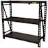 Dewalt 4 Foot Tall Black Frame,3 Shelf Industrial Storage Rack