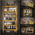 Dewalt 4-Foot Tall, 3 Shelf Industrial Storage Rack