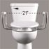 Bemis Assurance Clean Shield Round 3" Raised Premium Plastic Toilet Seat White
