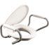 Bemis Assurance Clean Shield Round 3" Raised Premium Plastic Toilet Seat White