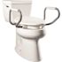 Bemis Assurance Clean Shield Round 3" Raised Premium Plastic Toilet Seat White