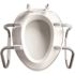 Bemis Assurance Clean Shield Round 3" Raised Premium Plastic Toilet Seat White