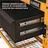 Dewalt 2-Shelf Industrial 4-Foot Storage Rack Work Station Kit