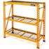 Dewalt 4-Foot Tall, 3 Shelf Steel Wire Deck Industrial Storage Rack