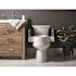 Bemis Rise With Dual Lock 4.5" Raised Toilet Seat Plus Support Arms