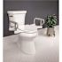 Bemis Standard Height Premium Toilet Seat Plus Support Arms