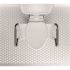 Bemis Standard Height Premium Toilet Seat Plus Support Arms
