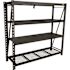 Dewalt 6-Foot Tall Black Frame 4 Shelf Industrial Storage Rack
