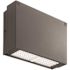 Lithonia Lighting Outoor Wpx 2-Led 5000k Architectural Wallpack Dark Bronze