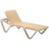Grosfillex Nautical Sling Chaise Khaki Package Of 2